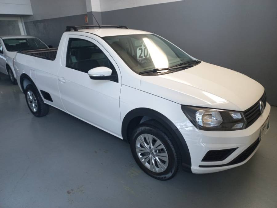 VOLKSWAGEN - SAVEIRO - 2019/2020 - Branca - R$ 64.000,00