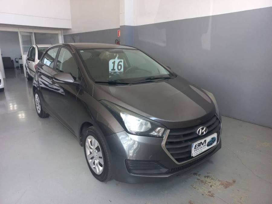 HYUNDAI - HB20 - 2016/2016 - Cinza - R$ 48.500,00