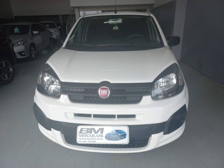 FIAT - UNO - 2020/2021 - Branca - R$ 48.500,00