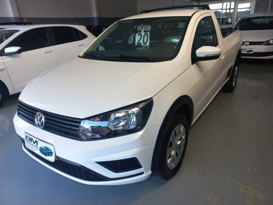 VOLKSWAGEN - SAVEIRO - 2019/2020 - Branca - R$ 64.000,00